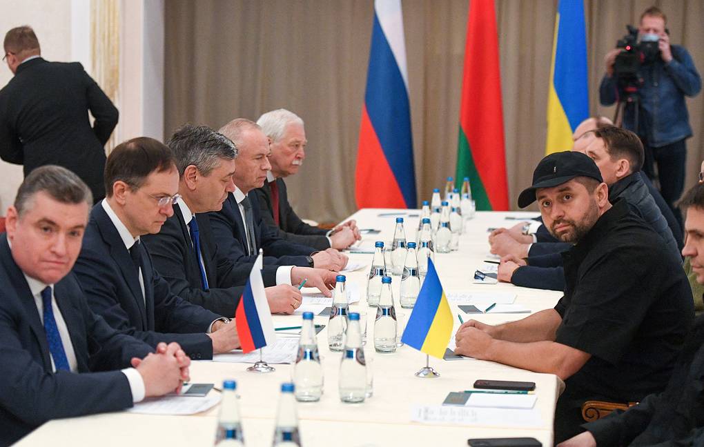 Russian-Ukrainian talks in Belarus