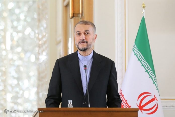 Iran Foreign Minister Hossein Amir Abdolahian