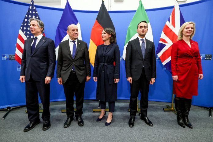 NATO foreign ministers meet in Brussels