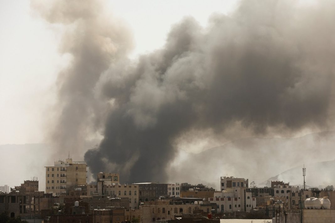 Saudi Air Raid Yemen
