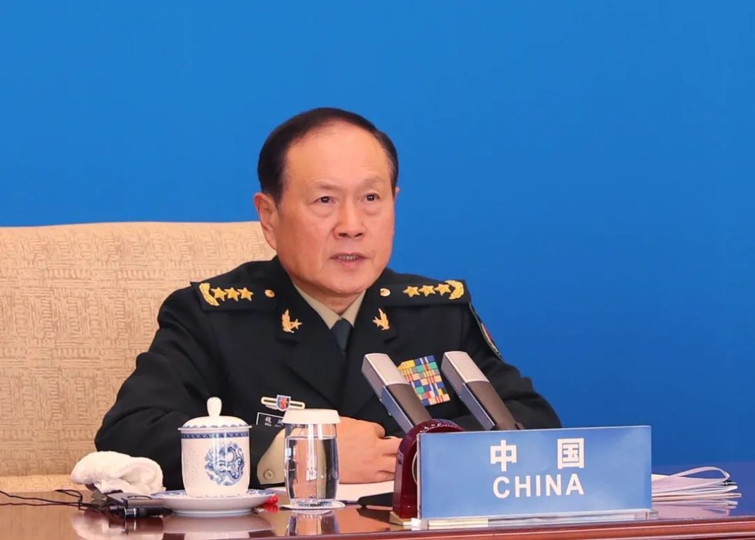 China’s Defense Minister Wei Feng