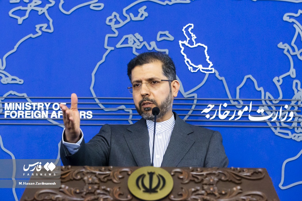 Iran Foreign Ministry Spokesman Saeed Khatibzadeh