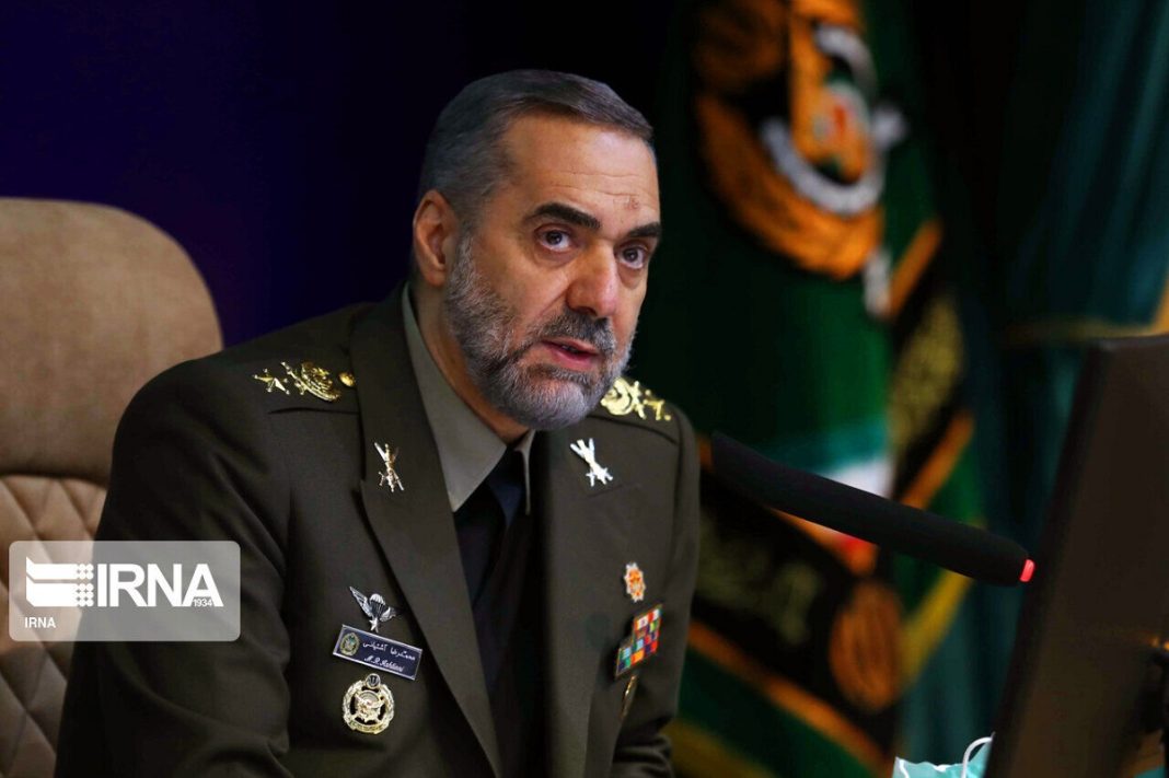 Iran’s Defense Minister Brigadier General Mohammad Reza Ashtiani