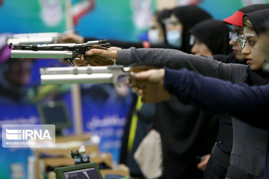 Iranian women Shooting World Cup
