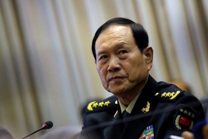 China Defense Minister Wei Fenghe