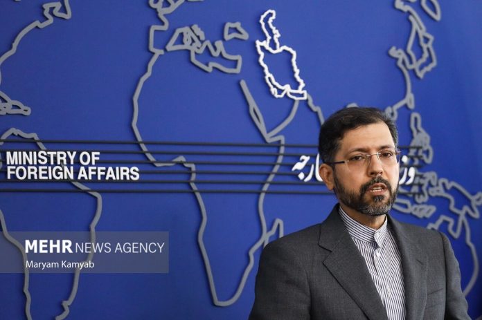 Saeed Khatibzadeh Iran FM Spokesperson