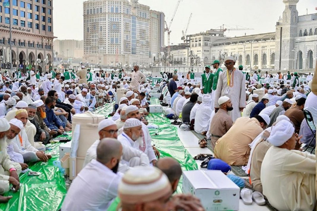 Grand Mosque in Mecca Ramadan