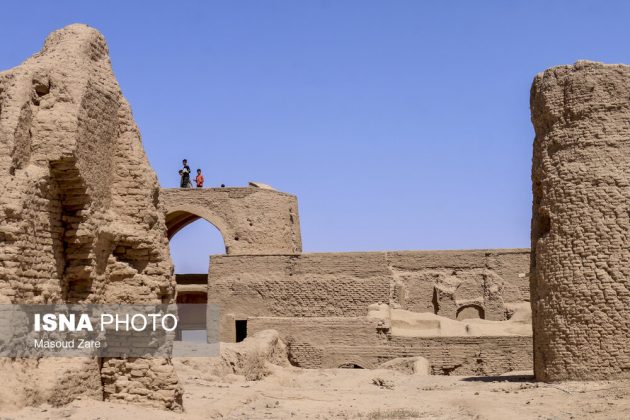 Khormiz castle in Yazd