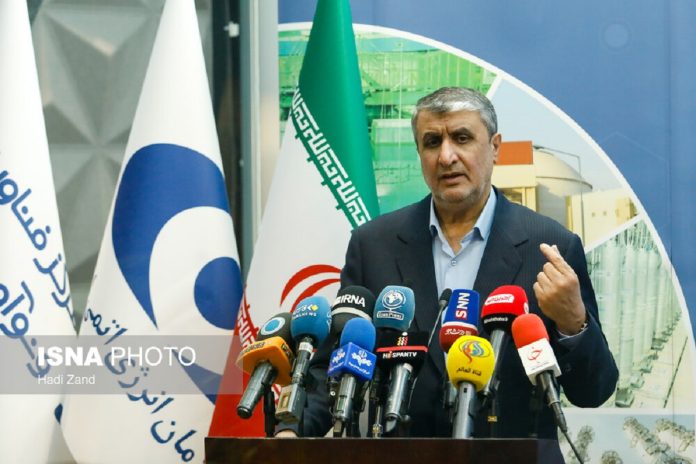 Head of the Atomic Energy Organization of Iran Mohammad Eslami