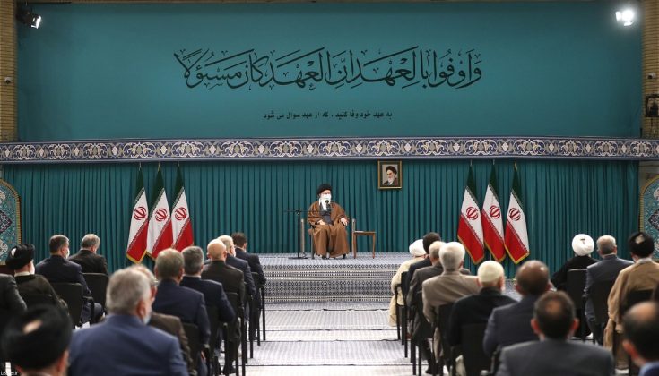 Iran leader meets high ranking officials in Tehran