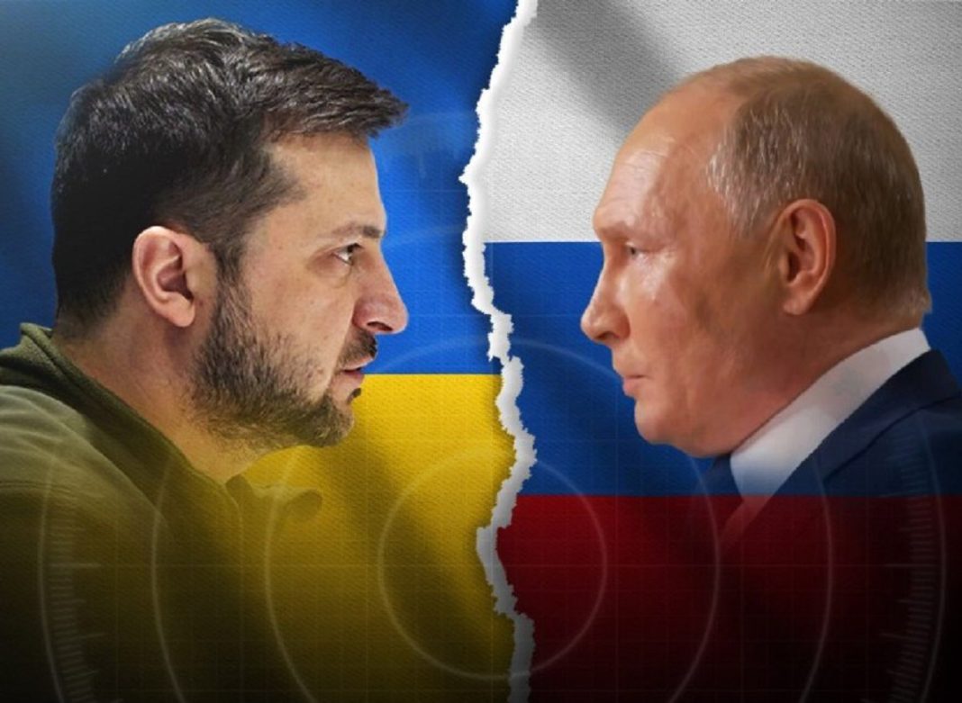 Putin and Zelensky