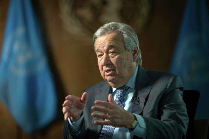 United Nations Secretary General Antonio Guterres United Nations Secretary General Antonio Guterres