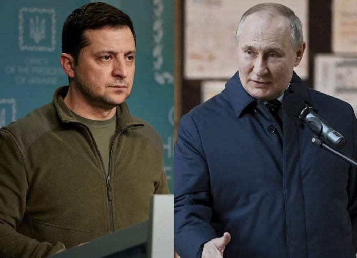 Putin and Zelensky