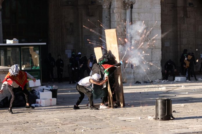 Israeli forces storm al-Aqsa Mosque