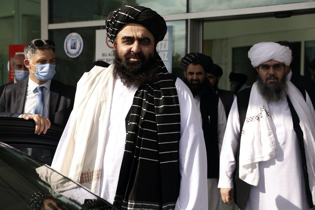 Taliban Foreign Minister Amir Khan Muttaqi