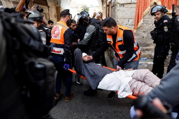 Israeli troops storm al-Aqsa Mosque