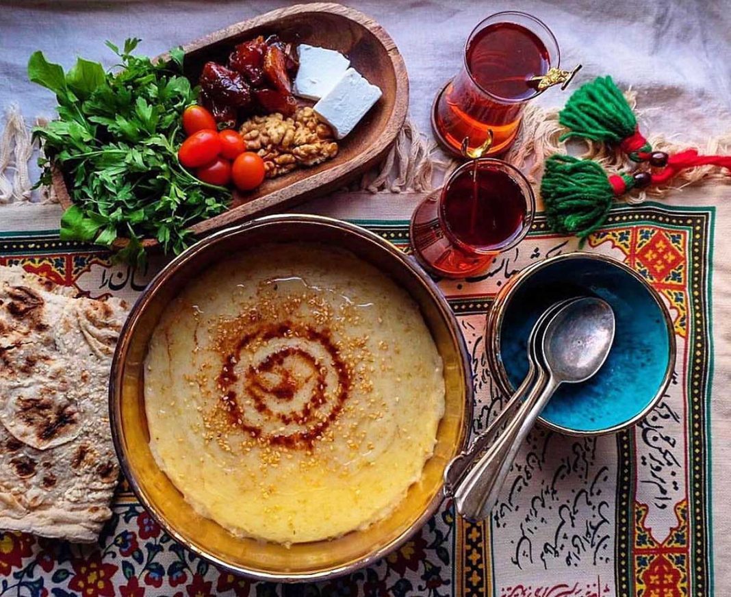 Persian haleem recipe