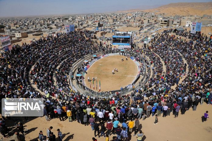 Traditional wrestling competitions in Iran