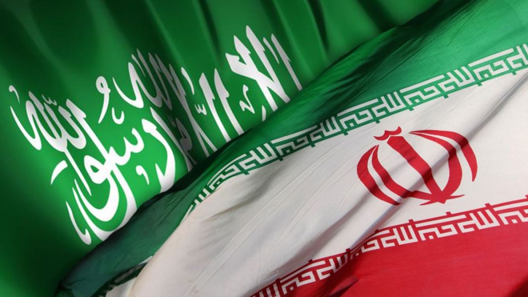 Iran Saudi Flags