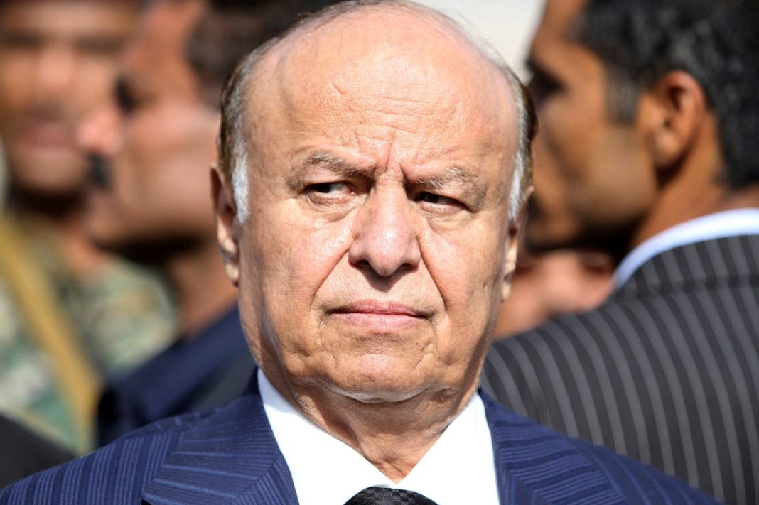 Yemen’s former Saudi-backed President Abdrabbuh Mansur Hadi