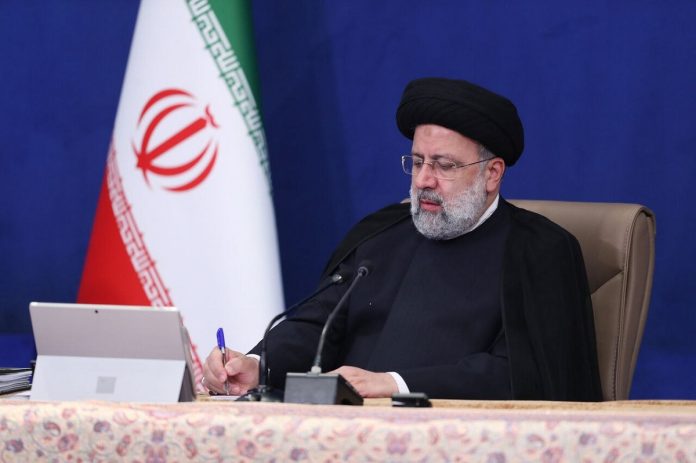 Iranian President Ebrahim Raisi