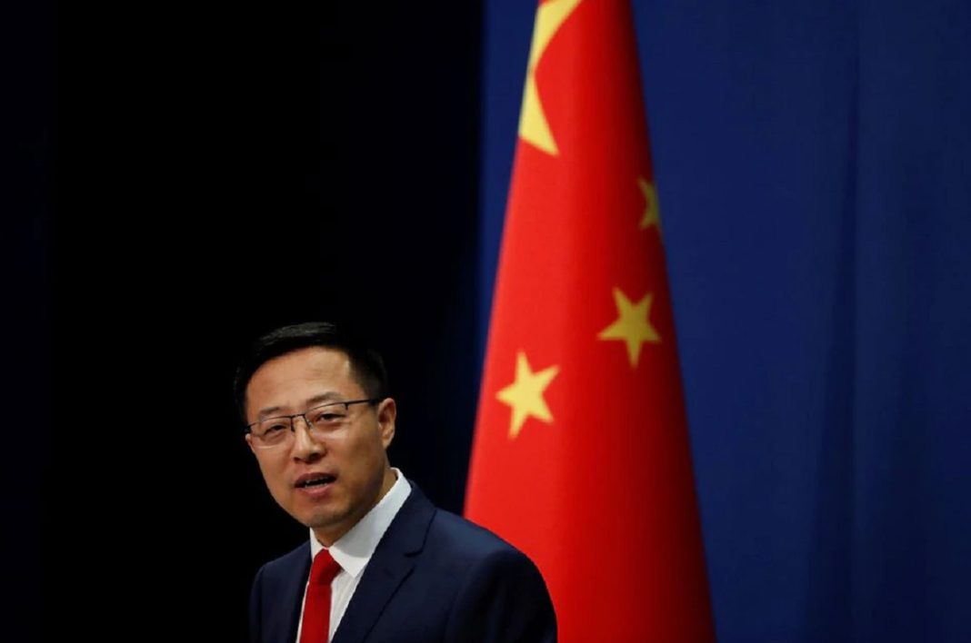 China’s Foreign Ministry Spokesman Zhao Lijian