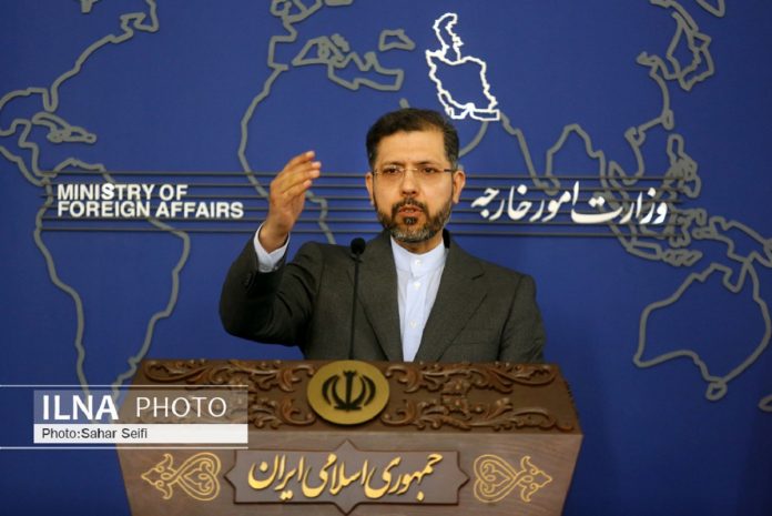 Iranian Foreign Ministry Spokesman Saeed Khatibzadeh