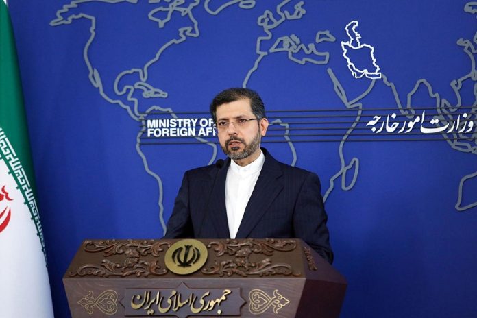Iran’s Foreign Ministry Spokesman Saeed Khatibzadeh