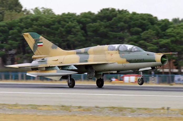 Iran F7 fighter jet