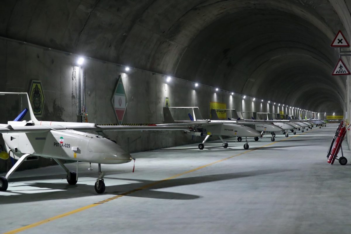 Iran secret drone base