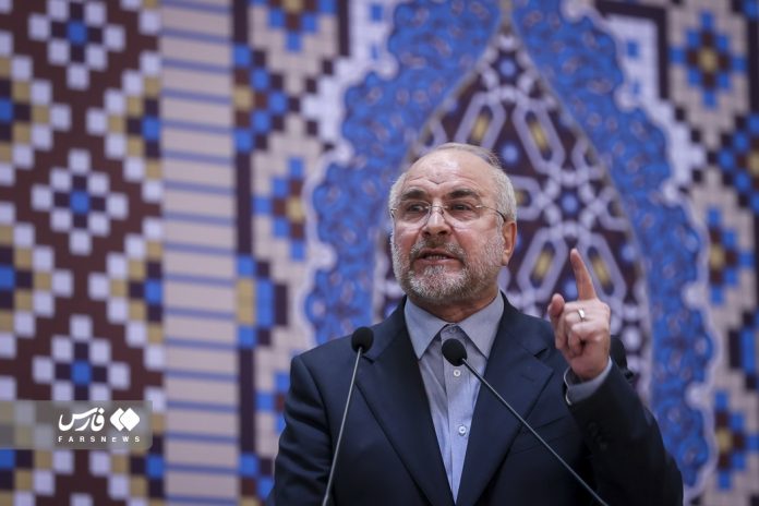 Iranian Parliament Speaker Mohammad Bagher Ghalibaf