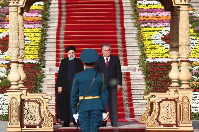 Ebrahim Raisi and Emomali Rahmon