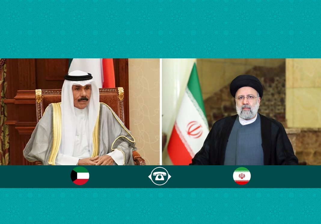 Iran President Ebrahim Raisi & Kuwait’s Emir Sheikh Nawaf al-Ahmed al-Jaber al-Sabah
