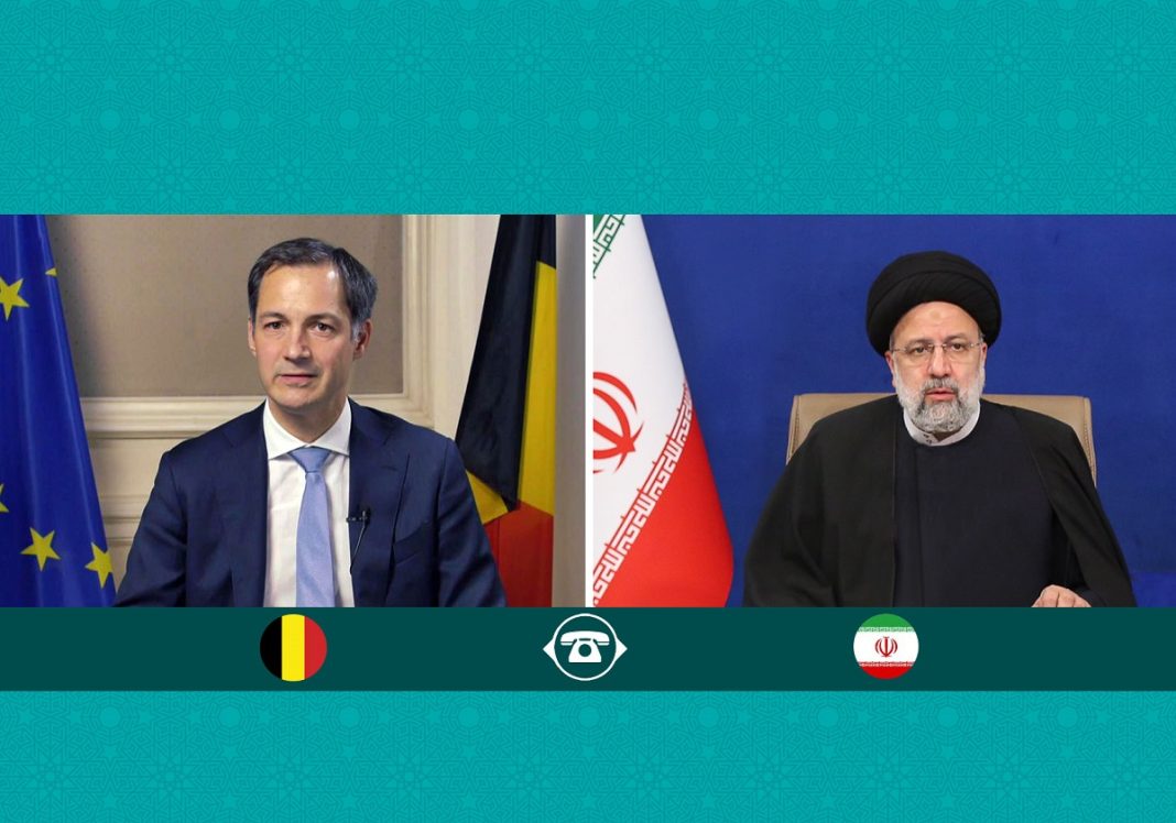 Iran President Ebrahim Raisi & Belgian Prime Minister Alexander De Croo