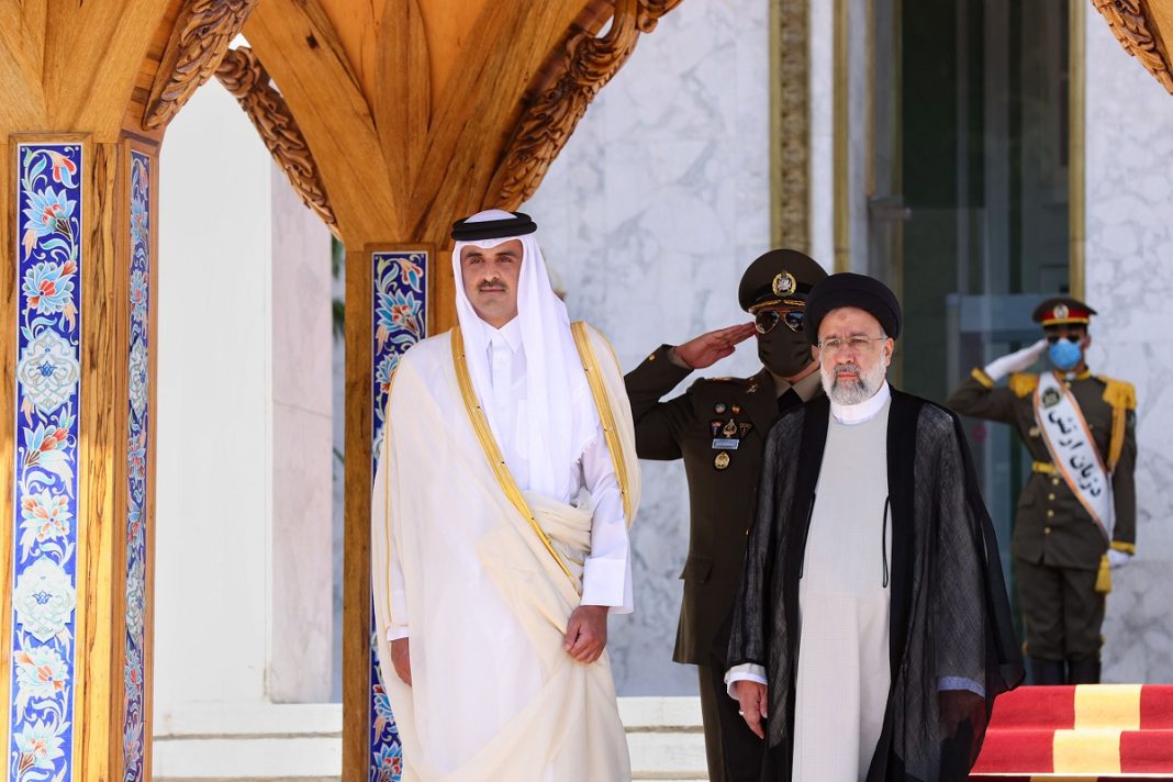 Sheikh Tamim bin Hamad Al Thani & Ebrahim Raisi