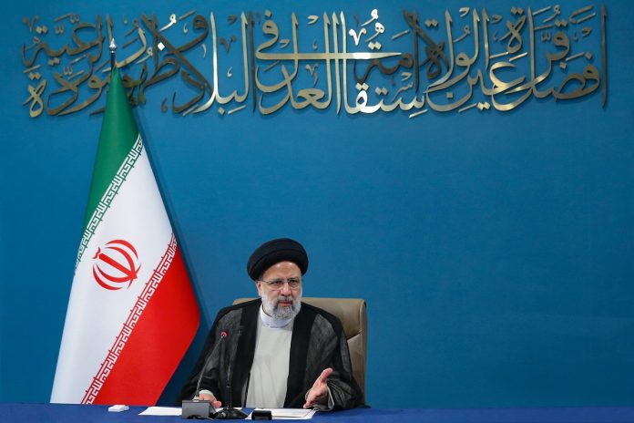 Iranian President Ebrahim Raisi