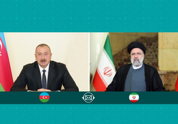 President Ebrahim Raisi and Ilham Aliev