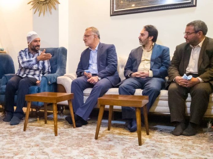 District mayor in Tehran