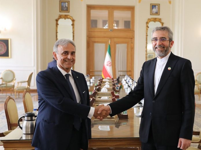 Ali Bagheri Kani & Ettore Francesco Sequi