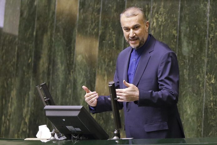 Iranian Foreign Minister Hossein Amir Abdollahian