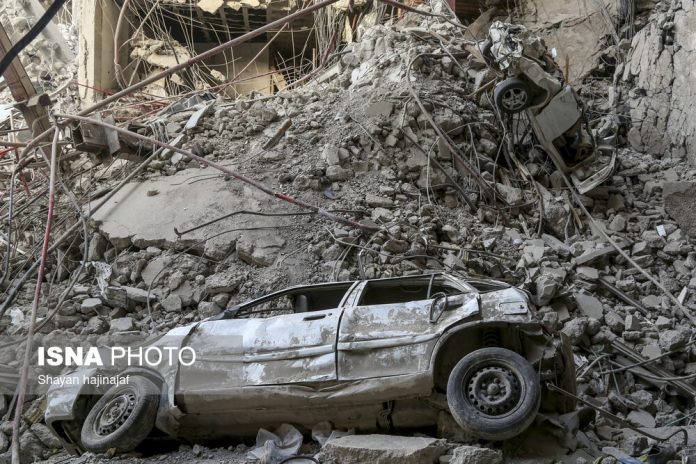 Iran building collapse