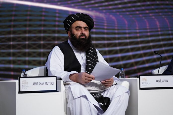 Afghanistan’s Acting Foreign Minister Amir Khan Muttaqi
