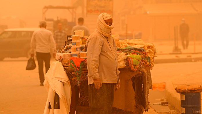 Dust storms Middle East