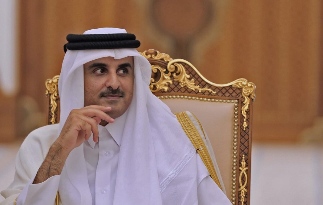 Qatari Emir Tamim bin Hamad Al Thani