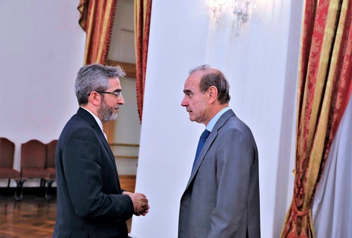 Iran's Bagheri and EU's Mora