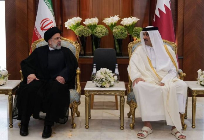 Sheikh Tamim bin Hamad Al Thani & Ebrahim Raisi