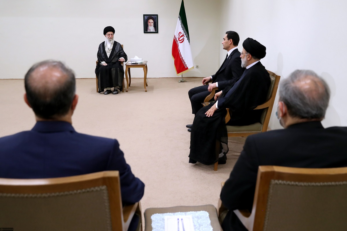 Leader of the Islamic Revolution Ayatollah Seyyed Ali Khamenei & Turkmenistan’s President Serdar Berdimuhamedow