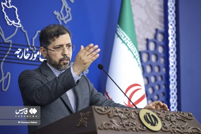 Saeed Khatibzadeh Iran FM Spokesperson