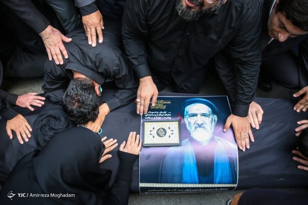 Funeral ceremony of Mahmoud Doaei