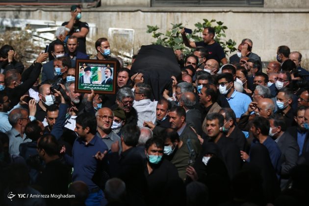 Funeral ceremony of Mahmoud Doaei